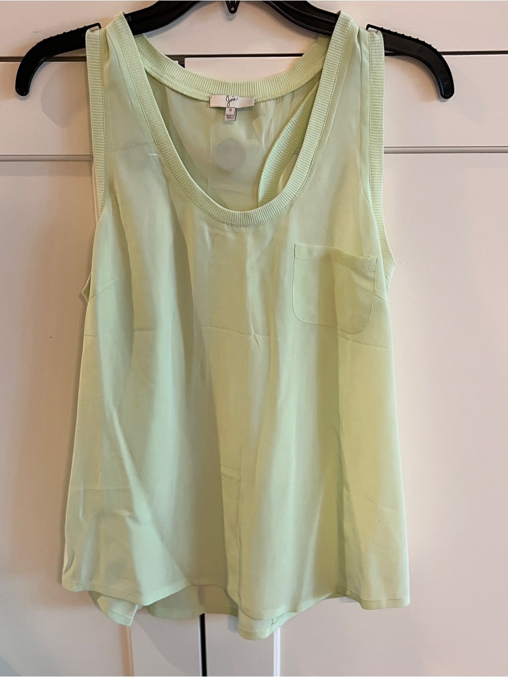 Joie light green Racerback Tank Top-small